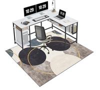 EYKWKB 120 x 160 cm Heavy Duty Office Chair Mat for Hard Floors | Floor Protector for Rolling Chair | Desk Protector Mat | Floor Protection Mat | Gaming Chair Mat for Carpet Floors