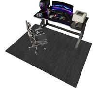 EYKWKB 150 x 160 cm Gaming Chair Mat for Hardwood Floor, Anti-Slip Floor Protector for Rolling Chair, Office Chair Mat for Carpet, Carpet Protector Chair Mat, Chair Mat for Gaming Room Home Decor