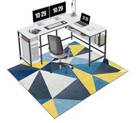 EYKWKB 150 x 180 cm Heavy Duty Office Chair Mat for Hard Floors | Floor Protector for Rolling Chair | Desk Protector Mat | Floor Protection Mat | Gaming Chair Mat for Carpet Floors