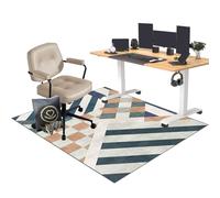 EYKWKB 70 x 120 cm Desk Chair Mat for Carpeted Floors | Office Chair Mat for Hardwood Floor | Gaming Office Computer Chair Mat for Hardwood Floors Carpet Wooden Floors | Carpet Protector Chair Mat