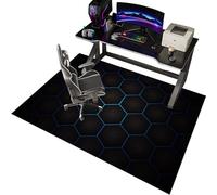 EYKWKB 80 x 120 cm Office Chair Mat, Home Multi-Purpose Low-Pile Chair Carpet Hard Floor Protector Mat, Floor Protectors for Rolling Chairs, Non-slip Computer Chair Mat, Hardwood Floor Protector Mat