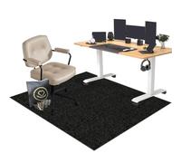 EYKWKB 80 x 140 cmDesk Chair Mat for Carpeted Floors | Office Chair Mat for Hardwood Floor | Gaming Office Computer Chair Mat for Hardwood Floors Carpet Wooden Floors | Carpet Protector Chair Mat