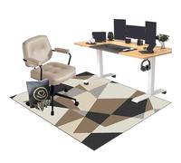EYKWKB Carpet Protector Chair Mat for Office Chair | Gaming Chair Mat | Office Chair Mat for Carpet and Hardwood Floor | Gaming Rug | Floor Mat Anti Slip for Home Office Gaming Room 120 x 180 cm