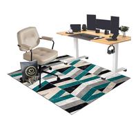 EYKWKB Carpet Protector Chair Mat for Office Chair | Gaming Chair Mat | Office Chair Mat for Carpet and Hardwood Floor | Gaming Rug | Floor Mat Anti Slip for Home Office Gaming Room 80 x 120 cm