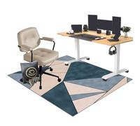 EYKWKB Carpet Protector Chair Mat for Office Chair | Gaming Chair Mat | Office Chair Mat for Carpet and Hardwood Floor | Gaming Rug | Floor Mat Anti Slip for Home Office Gaming Room 200 x 250 cm