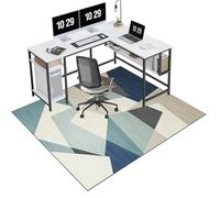 EYKWKB Desk Chair Mat for Floor Protection Office Chair Mat for Hardwood Floor Carpet Protector Chair Mat for Home Office Hard-Floor Chair Mats Gaming Chair Mat Carpet Chair Mats 80 x 120 cm