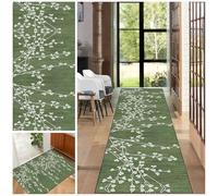 EYKWKB Hallway Rugs Runner Non Slip Runner Rug for Entryway Long Kitchen Floor Runner Washable Narrow Hall Runner Heavy Duty Doormat Floor Carpet Runners for Hallways Bedroom Laundry Room 40 x 200 cm