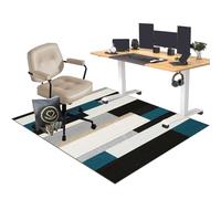 EYKWKB Hard-Floor Chair Mats Non Slip Protective Chair Mat Carpet Gaming Chair Mat for Office Gamers Computer Desk Hardwood Carpet Protector Chair Mat for Home and Office 70 x 120 cm