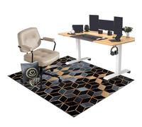EYKWKB Hard-Floor Chair Mats Non Slip Protective Chair Mat Carpet Gaming Chair Mat for Office Gamers Computer Desk Hardwood Carpet Protector Chair Mat for Home and Office 200 x 210 cm