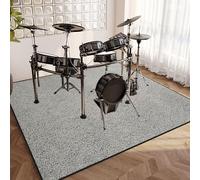 EYKWKB Non-Slip Soundproof Drum Blanket for Drums & Percussion | Drum Rug Mat Drum Carpet | Electronic Drums Bass Drum Snare Drums Racks Guitars Drum Kit Musical Instruments Mat 160 x 140 cm