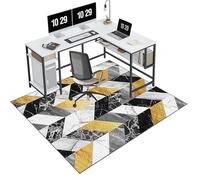 EYKWKB Office Chair Mat for Carpet Floor, Carpet Floor Protection, Non-slip Gaming Chair Mat, Carpet Protector Chair Mat, Gaming Rug, Floor Protectors for Chairs, Computer Chair Mat 90 x 120 cm