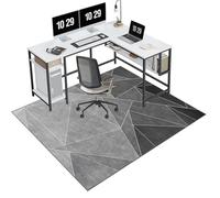 EYKWKB Office Chair Mat for Carpets, Carpet Protector Floor Mat, Desk Chair Mat for Carpeted Floors, Gaming Chair Mat, Floor Protector for Office and Home Desk Chairs 100 x 120 cm