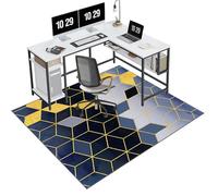 EYKWKB Office Chair Mat for Hardwood Floor, Desk Chair Mat for Carpeted Floors, Gaming Rug, Home Office Gaming Chair Mat, Carpet Protector Floor Mat, Floor Protector for Rolling Chair 70 x 100 cm