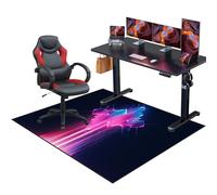 EYKWKB Office Chair Nat for Carpet, Gaming Chair Mat Heavy Duty, Floor Protector for Carpets and Hard Floor, Desk Chair Mat, Chair Mats for Gaming and Office Chairs 70 x 100 cm