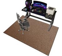 EYKWKB Office Gaming Chair Mat for Carpet Hard-Floor Chair Mats Computer Chair Mat for Hardwood Floor Carpet Protector Mat Non Slip Gaming Rug Desk Chair Mat 140 x 200 cm