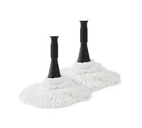 Eyliden Mop Model No.: FZ-02-2020/FZ-02-2019 Replacement Head, 2pcs Microfiber Mop Pads for Eyliden Twist Mops, Floor Cleaning Mops Head(Not Include Handle), Suitable for Any Surfaces (Pad)