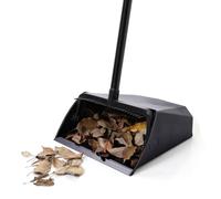 Eyliden Upright Dustpan with Comb Teeth and Long Handle, Large Capacity