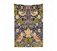 EYLOZS Fleece Blanket - Versatile Soft Warm Blanket Fluffy Throws for Sofa Blanket,Cozy Solid Bed Flannel Blanket,William Morris's famous Strawberry Thief pattern (1883).,39x51in