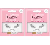 Eylure 3/4 Length No. 008 False Lashes (Pack of 2)