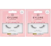 Eylure 3/4 Length No. 015 False Lashes (packaging may vary) (Pack of 2)