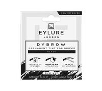 Eylure Dybrow Permanent Tint for Brows - Black - Gives Dark Glossy Colour