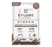 Eylure Eyebrow Dye Kit Mid Brown - Long-Lasting Brow Tint, 6 Weeks, 12 Applications, Vegan & Cruelty-Free, 15-Minute Application