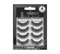 Eylure False Lashes, Luxe Silk Marquise with Adhesive Included, 3 Pair