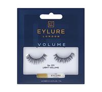 Eylure Volume Handmade False Black Eyelashes - 101 - Lash Glue is Included