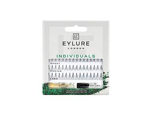 Eylure Pro Individual False EyeLashes in Short, Medium, and Long - Black EyeLashes Kit