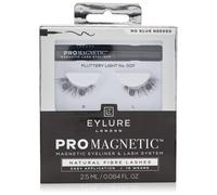 Eylure PROMAGNETIC Eyeliner & Lash Kit, No 007 Natural Fiber Eyelashes, Black