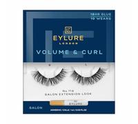 Eylure False Lashes Volume & Curl No. 114 – Extreme Curl – 1 pc (packaging may vary)