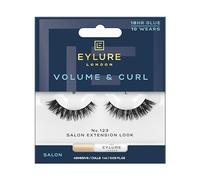 Eylure Women's Volume & Curl Salon 123 Lashes in Black Eylure Black