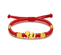 Eymi Handmade Braided Red String Bracelets for Women Chinese Zodiac Animal Sign Lucky Snake Charm Bracelet Year of Snake Jewelry Spring Festival Gift, Adjustable (6-9 inches), Cotton, no gemstone