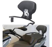 EYNLDS Motorcycle Black Rear Passenger Seat Backrest Cushion Back Rest Pad Accessories For B&M&W C400GT C 400 GT