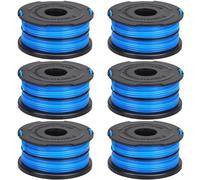Eyoloty Double Thread Spool A6441 A6441-XJ A6442 Suitable for Black+Decker GL315,GL337,GL350,GL650,GL651,GL652,GL653,GL655,GL656,GL660,GL670,GL680,GL680,GL680,GL688 7,GL5530 Grass Trimmers, 12 m