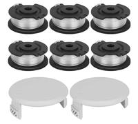 Eyoloty RAC142/5132002769 RAC143/5132002770 Thread Spool Suitable for 36V RLT36 RLT36C3325 RLT36B33 RY36LT33A-0 Battery Grass Trimmer, 3.3 m Length Diameter 2 mm with SpSpSpulencoverung(6