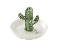 EYONGLION Cactus Ring Holder,Green Jewelry Holder, Cactus Gift for Women Birthday/Wedding/Graduation/Christmas/Valentine