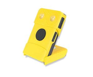 EYONGPV OWL-CSP Outdoor Camping Solar Power Bank 5000mAh Portable Charger Emergency Mobile Power Supply Solar Lamp Yellow