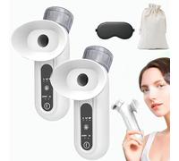 Eyora Eye Steamer - Official B for Beyond Eye Steamer, Nano Eye Mist Steam Sprayer for Dry Eye, Eye Steam Sprayer with 3-Level Hot & Cold Levels, Handheld Soothing Eye Mister (2Pcs)