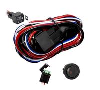 Eyourlife Wiring Harness 300W Heavy Duty Wiring Harness Kit 12V/40A Fuse Relay On/Off Switch Relay 14AWG /8.2FT Off Road Power