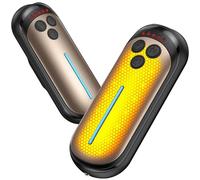 Eyoushow Hand Warmers Rechargeable, 2 Pack, Electric Hand Warmers, 3s Fast Heating with 3 Temperature Settings, 12 Hours Long Lasting, Portable Heater, Ideal Tech Gifts for Men, Women, Golden
