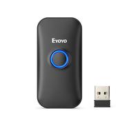 Eyoyo 3-in-1 Mini 1D Bluetooth Barcode Scanner, Bluetooth & USB Wired & 2.4G Wireless Barcode Reader Portable Bar Code Scanning Work with Android, Windows, iOS, Tablets or Computers