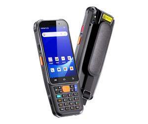 Eyoyo Wireless Android Barcode Scanner: Upgraded Android 15 Handheld Mobile Computer PDA with WiFi Bluetooth Cellular Connection, 4" Touch Screen & Keypad, GPS 1D/2D/QR Warehouse Inventory Scanner