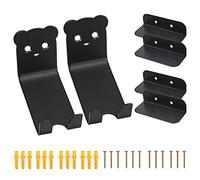 EYPINS Bicycle Wall Mounts Bike Storage Rack Pedal Hanger Hook for Electric, Hybrid, Mountain, Road Bike - Horizontal Wall Mount Bike Stand for Indoor Garage and Home (2 PCS)