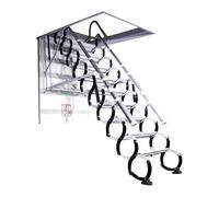 EYPKPL Electric Loft Ladder Ceiling Attic Stairs with Remote Control Pull Down Attic Ladder Telescoping Ladder Folding Ladder