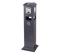 EYPKPL Outdoor Waste Containe Stainless Steel Ashtray outdoor trash can Vertical trash Bins Hotel Corridor Ashtray Garbage Can save space Waste Bins Practical