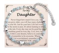 EYQV Graduation Gifts for Her Girls Women, Class of 2025 Graduation Bracelet High School/College/ 5th 6th 8th Grade/Kindergarten/Preschool/Master Degree Graduation Gifts Decorations Card Present, 7