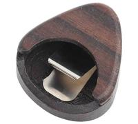 EYRMQWJPC Guitar Plectrum Case,Guitar Picks Holder, Guitar Pick Holde Mini Wood Guitar Pick Box Sticky Style for Acoustic Guitar Electric Guitar Bass Ukulele Accessories Guitar Pick Case