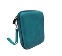 EYRMQWJPC Guitar Plectrum Case,Guitar Picks Holder, Guitar Pick Holder Bag Plectrum Case Portable Guitar Picks Storage Bag Guitar Pick Case(Blue Leather)