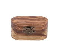 EYRMQWJPC Guitar Plectrum Case,Guitar Picks Holder, Handmade Hearted Shape Picks Wooden Acoustic Guitar PickPlectrum Wood Guitar Pick Box Guitar Pick Case(Only Box)